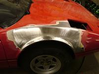 Fiat Dino Spider 2400 repair work